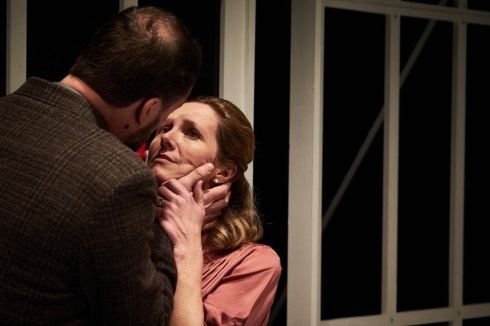 Tom Chace and Tanya Anderson in The Wilbury Group's 'Betrayal.'